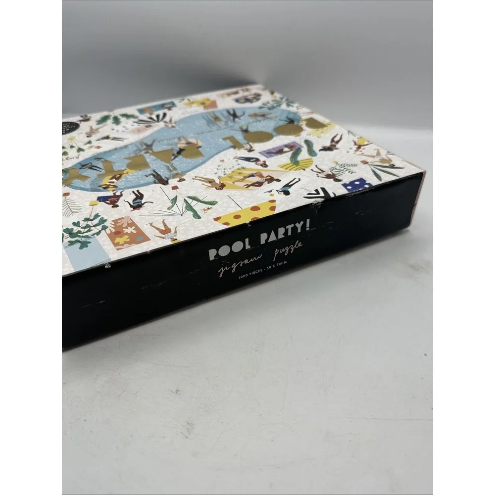 Pool Party Puzzle Carolyn Suzuki Goods 50cm‎ X 70cm Used 2021 Out Of Production
